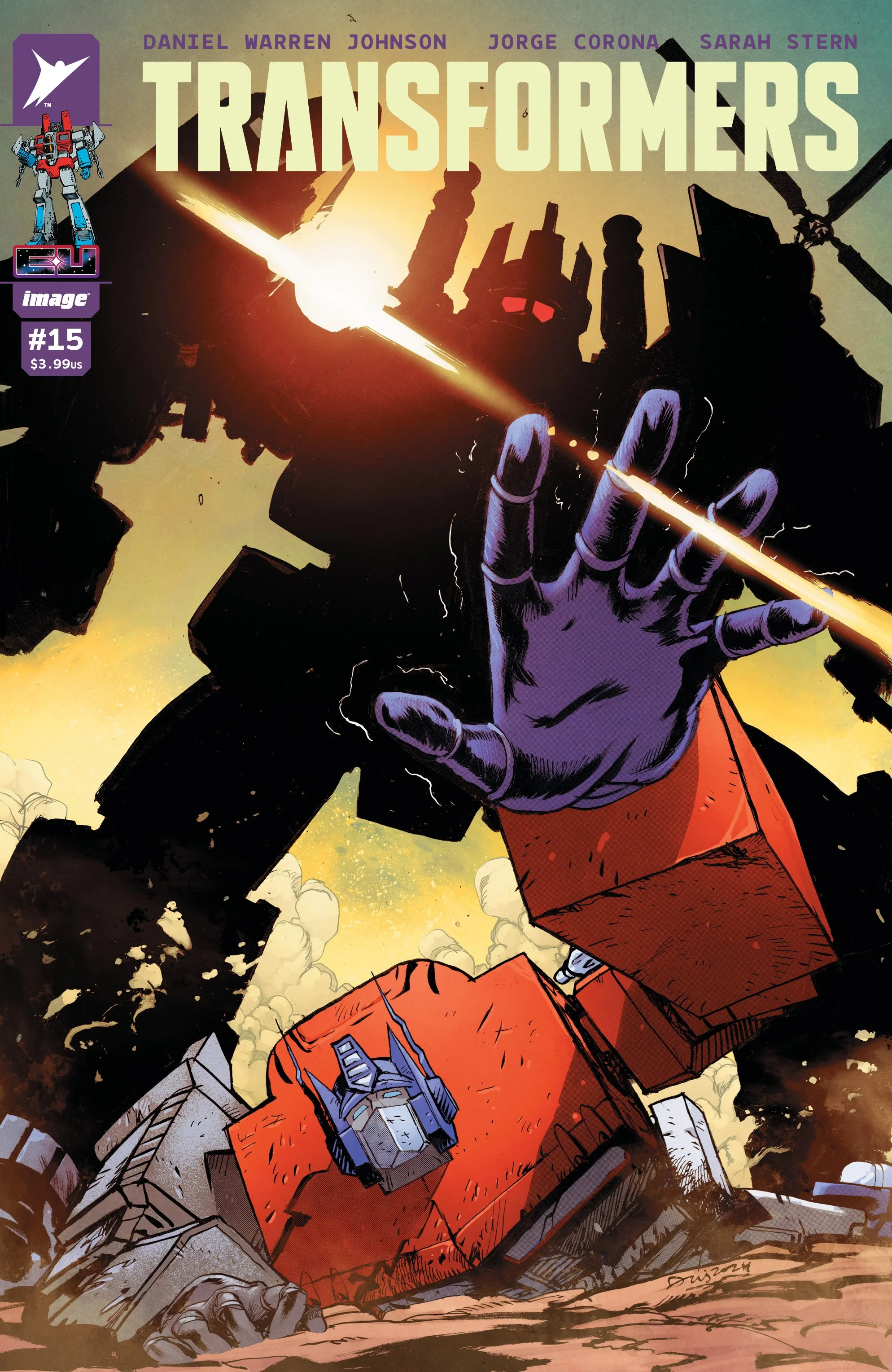 First Look: Jorge Corona Returns for 'Transformers' #15 — Derby Comics
